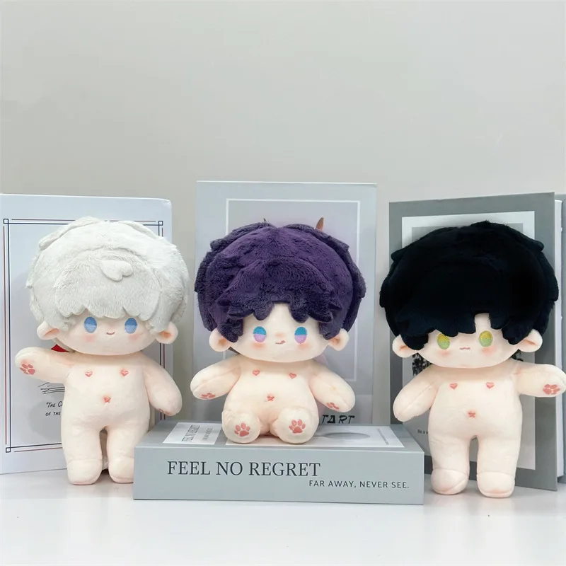

Милая хлопковая плюшевая кукла 20 см с подвижным скелетом, фигурка персонажа аниме-игры, мягкая набивная кукла для коллекции фанатов, на день рождения