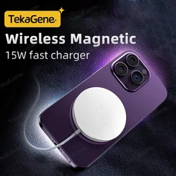 15W Type-C Wireless Magnetic Suction Fast Charger For Apple iPhone 15 14 13 12 Pro Max Huawei Xiaomi For Samsung Galaxy S24