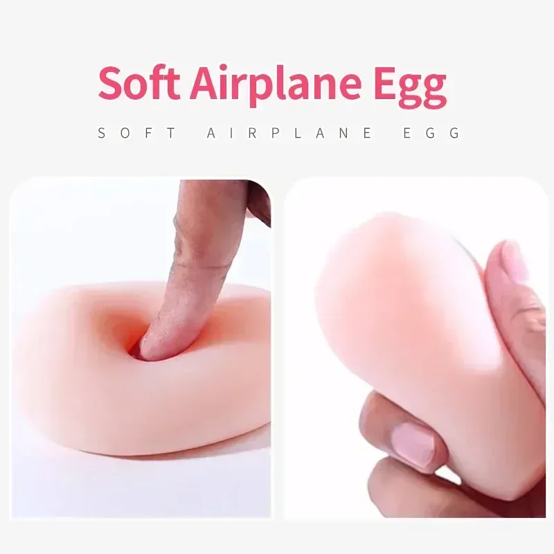 لينة جهاز استمناء القضيب مدلك محفز صغير محمول الاستمناء كوب على شكل بيضة واقعية المهبل المبتدئين الجنس لعب للرجل