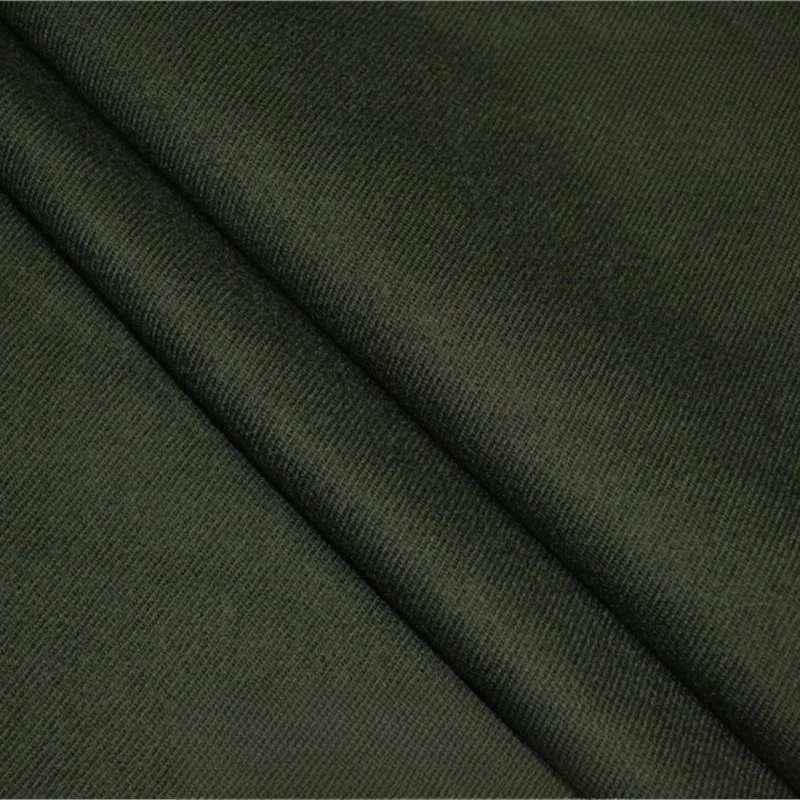 

Classic black twill full-body fabric fashion suits trousers skirts and trench coats for autumn winter