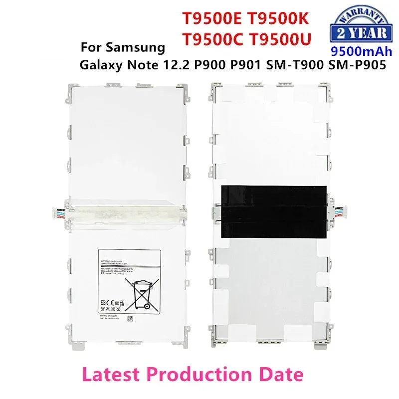 

Brand New Tablet T9500E T9500K T9500C T9500U Battery 9500mAh For Samsung Galaxy Note 12.2 P900 P901 P905 T900 P900