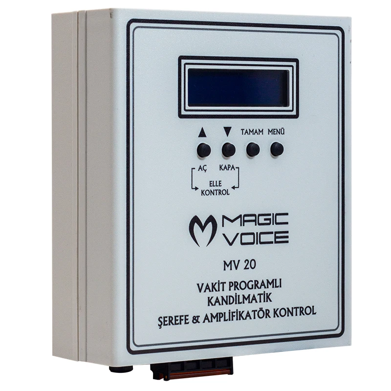 MAGICVOICE MV-020 HAVE A PROGRAMMABLE KANDİLMATİK + HAVE A TIME ROLELİ (AZAN)