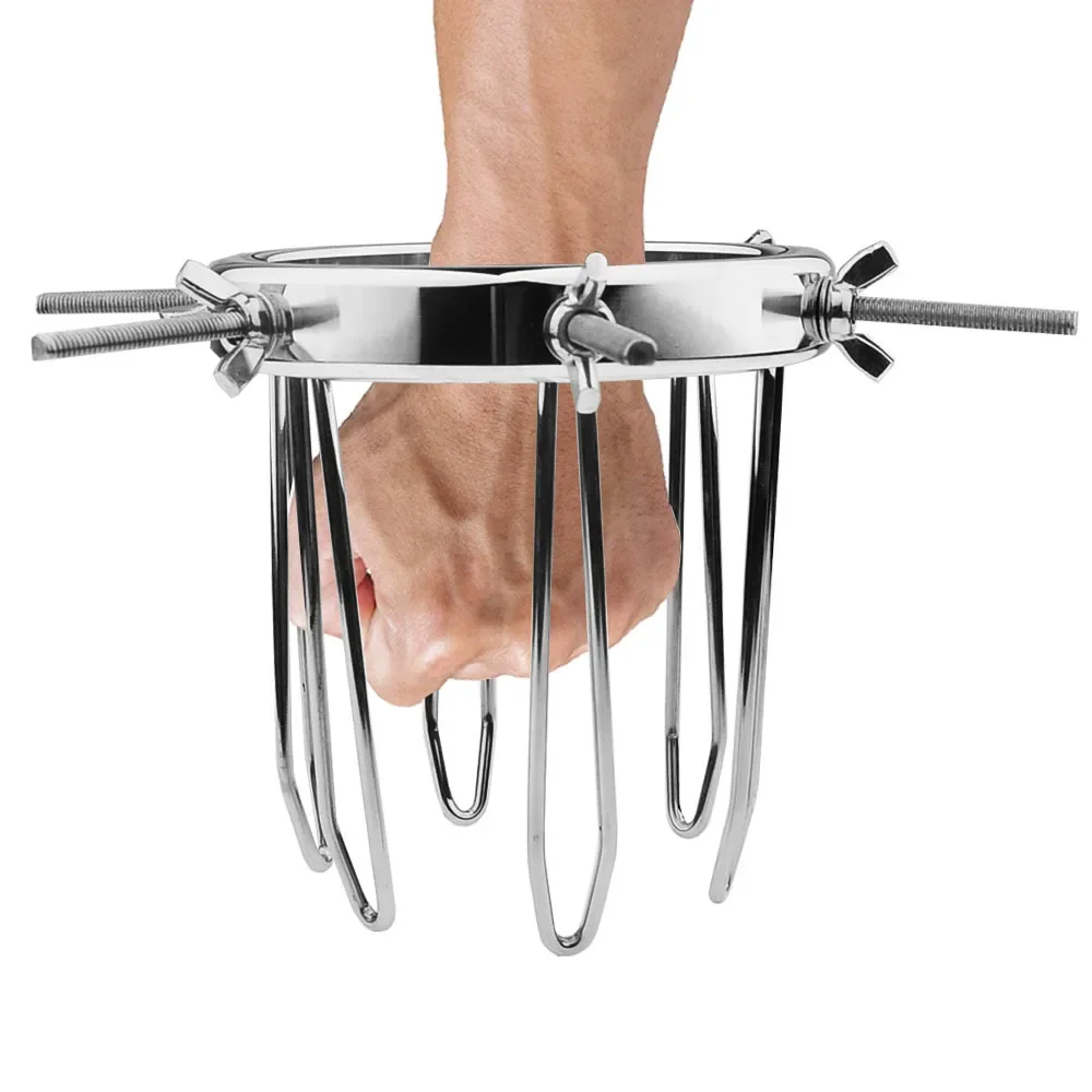 Dilatatore per speculum vaginale con espansore anale in metallo regolabile in acciaio inossidabile per addestramento anale BDSM Giocattoli adulti del sesso per donne e uomini