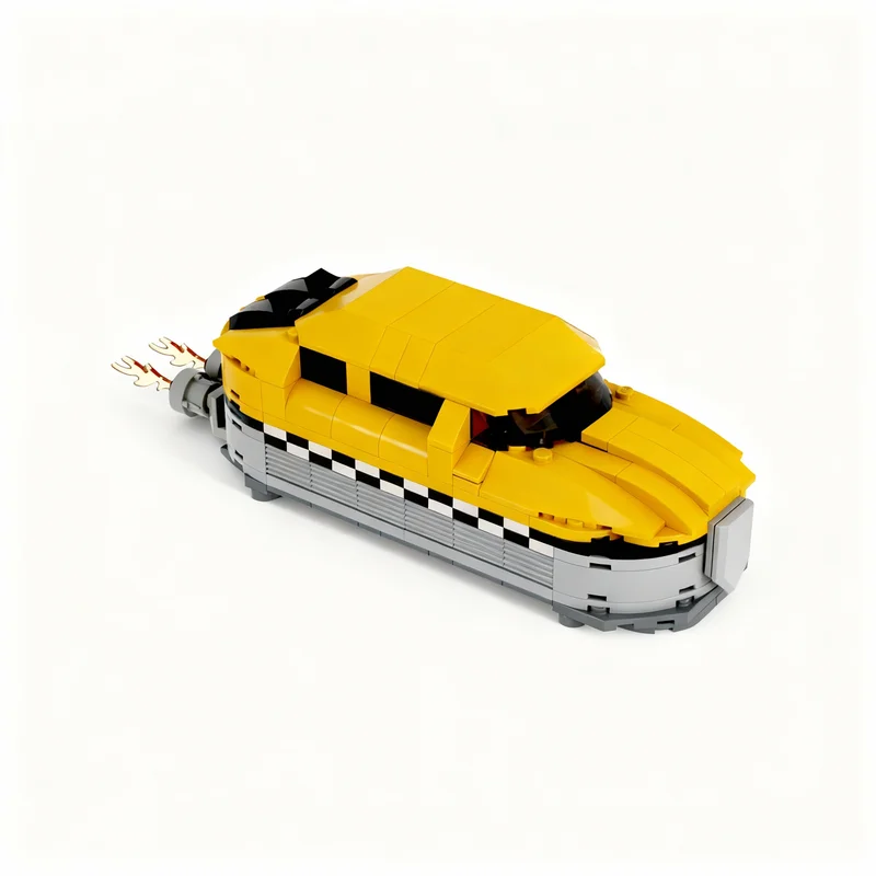 

NEW 291PCS MOC Creative Model Fifth Element Taxi DIY Assembly Building Blocks Display Birthday Gift Collectible Decoration Set