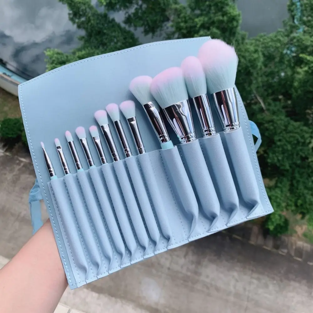 

12Pcs/Set Professional Professional Makeup Brushes Furry Soft Eyeshadow Powder Brush Tools Concealer Cosmetic Brush Set Student