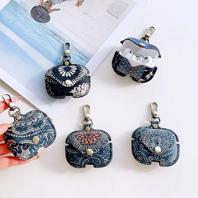 Suitable for earphone case Fabric Bluetooth earphone case Portable earphone storage case