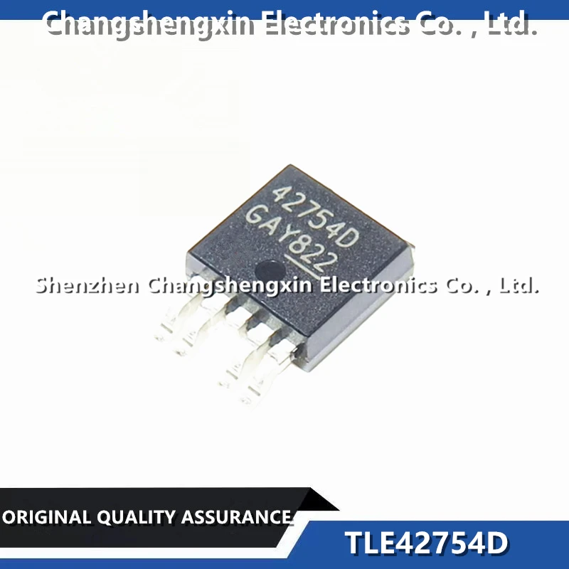 

15 Pieces TLE42754D TLE42754DATMA1 New Original Linear Voltage Regulator IC Positive Fixed 1 Output 450mA PG-TO252-5