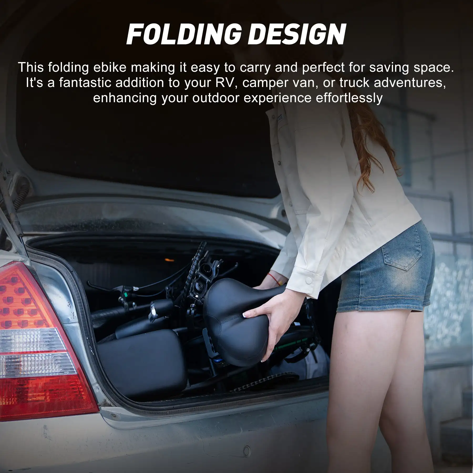 HITWAY دراجة كهربائية دراجة إلكترونية قابلة للطي دراجة المدينة بطارية ليثيوم 36 فولت/10.4 أمبير، أميال كهربائية يمكن أن تصل إلى 35-70 كيلو #6