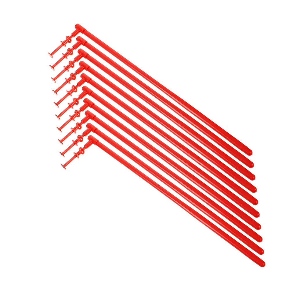 

15Pcs Replacement Windmill Rods Sturdy Plastic DIY Accessories for Garden Decor Reusable Pinwheel Making Outdoor Repair Supplies