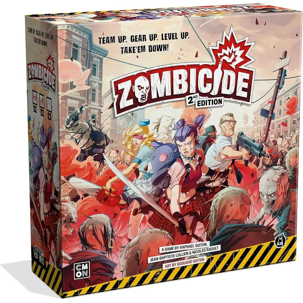 

Zoe 2nd Edition Strategy Board Game | Cooperative Game or Teens and Adults | Zombie Board Game | Ages 14+ | 1-6 Players | Avg. P