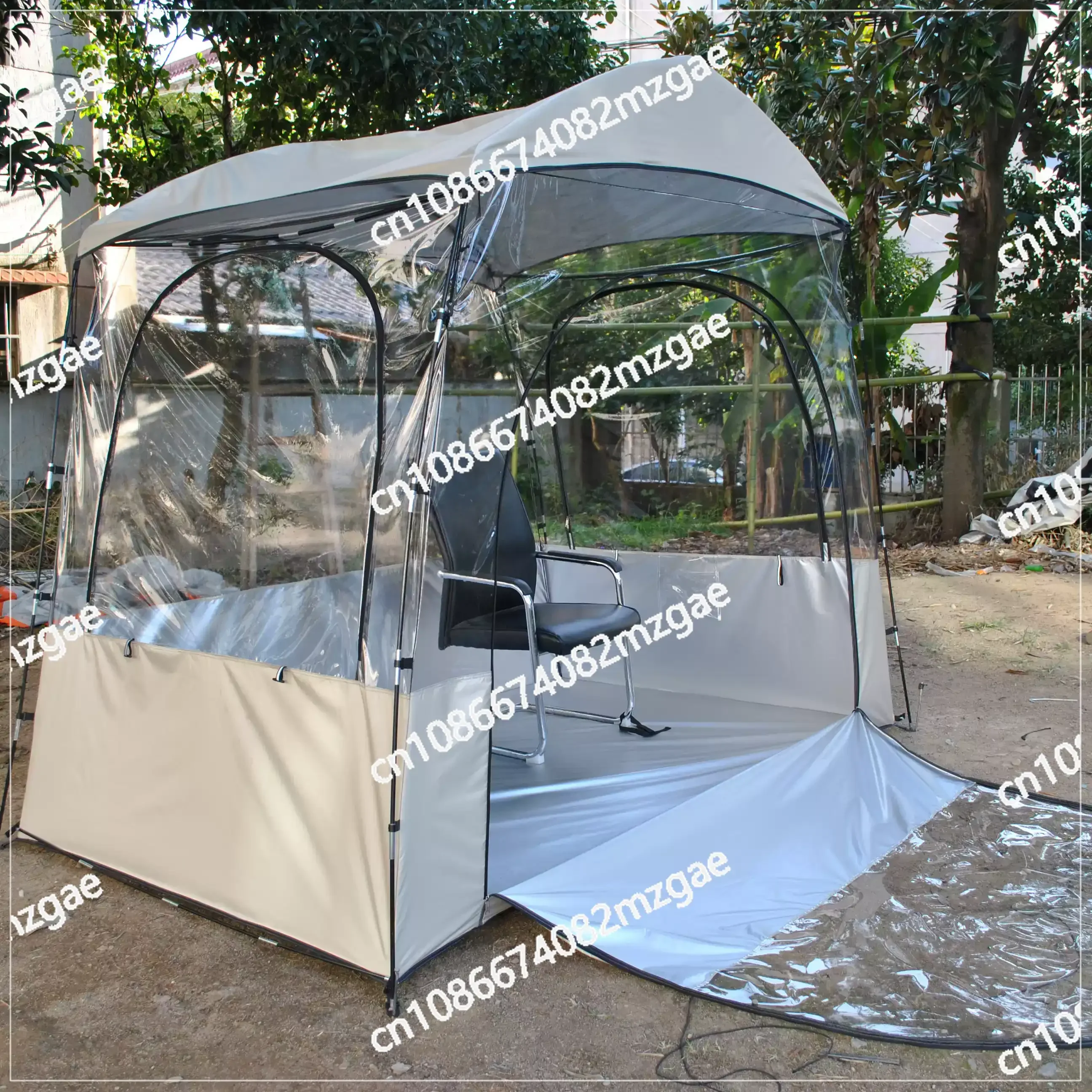 

PVC Sports Instant Weather Proof Pod - Scratch-Resistant Bubble Clear Design with Extra Top Cover