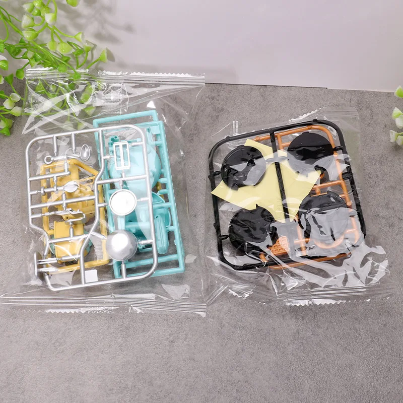 DIYドールハウス ベアービスケット 1/12 ミニチュア家具 トースターオーブン ミキサー 電子スケール モデルセット キッチンおもちゃ 女の子向けギフト