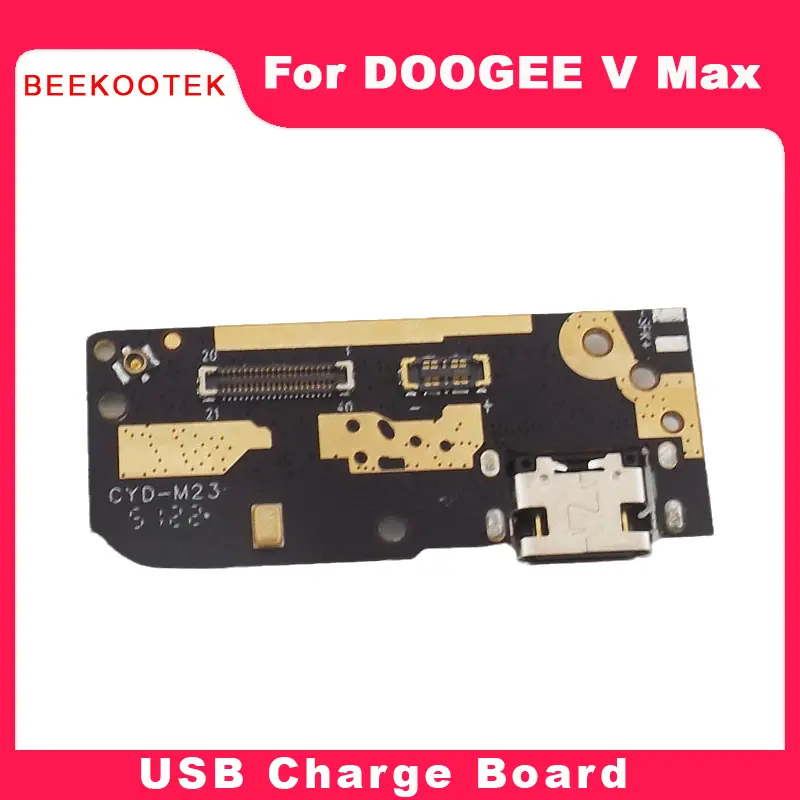 لوحة قاعدة شحن جديدة DOOGEE V Max مع منفذ USB ولوحة قاعدة شحن مع ملحقات ميكروفون لهاتف DOOGEE V Max الذكي