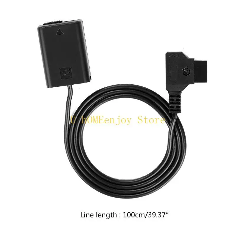 B0KF D-Tap auf NP-FW50 Dummy-Batterie-Stromversorgungskabel für a7R NEX5 NEX6 NEX7