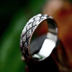 BEIER 2023 New Arrival 316L Stainless Steel Men's Ring Japanese Mythology Carved Eyes Ring For Men Cool Rock Jewelry Gift Party