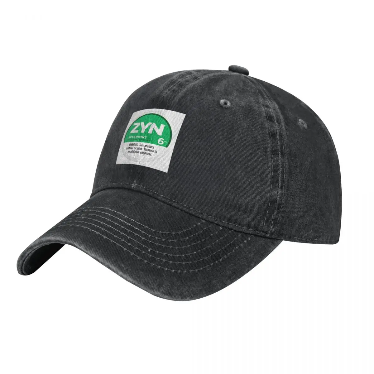 Zyn Spearmint 15 Nicotine Pouches Baseball Cap Golf Hat Man Hat Man For The Sun summer hat Men Caps Women's