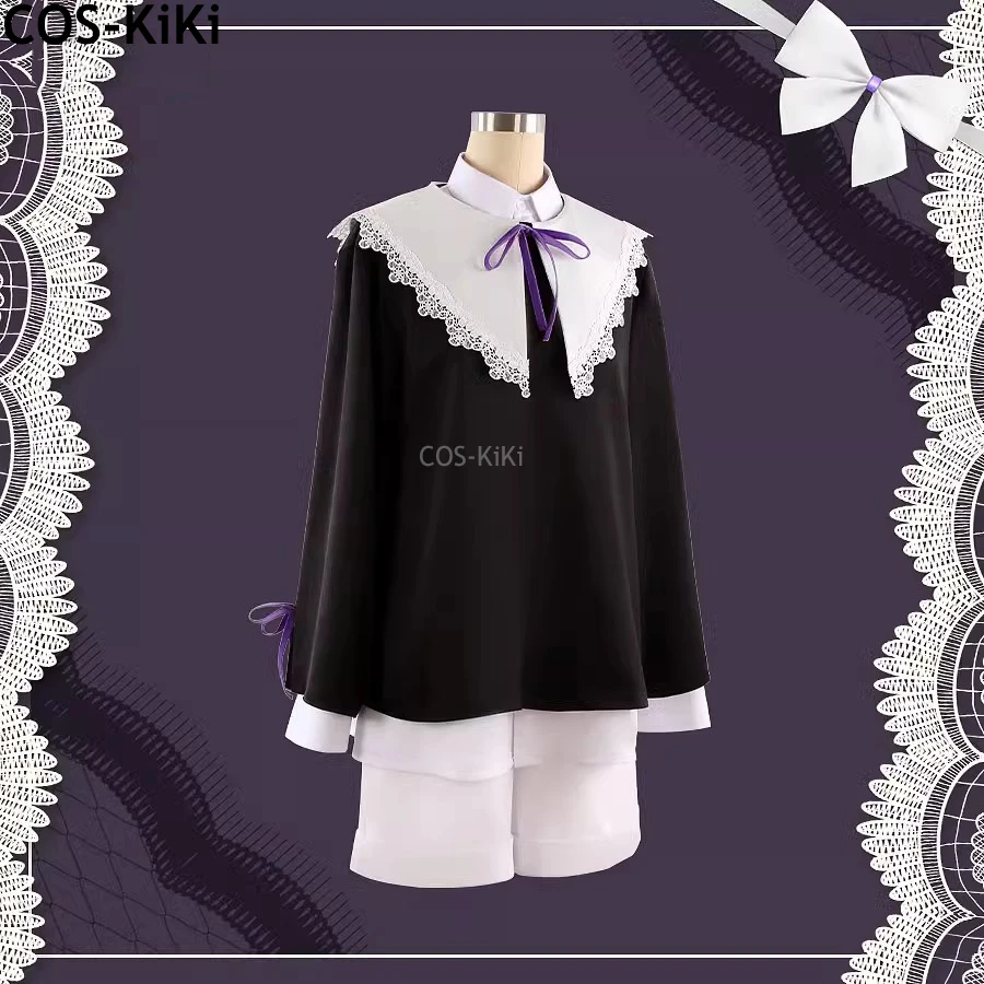 COS-KiKi Ensemble Stars Sakuma Ritsu Early Childhood Game Suit Handsome Uniform Cosplay Costume Halloween Party Role Play Outfit