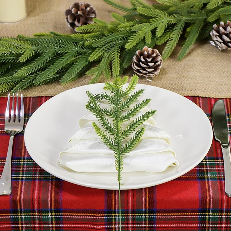 

Artificial Plant Pine Needle Christmas Tree Party Home Room Pretty Decorative Arrangement Outdoor Garden Wedding Bridal Ornament