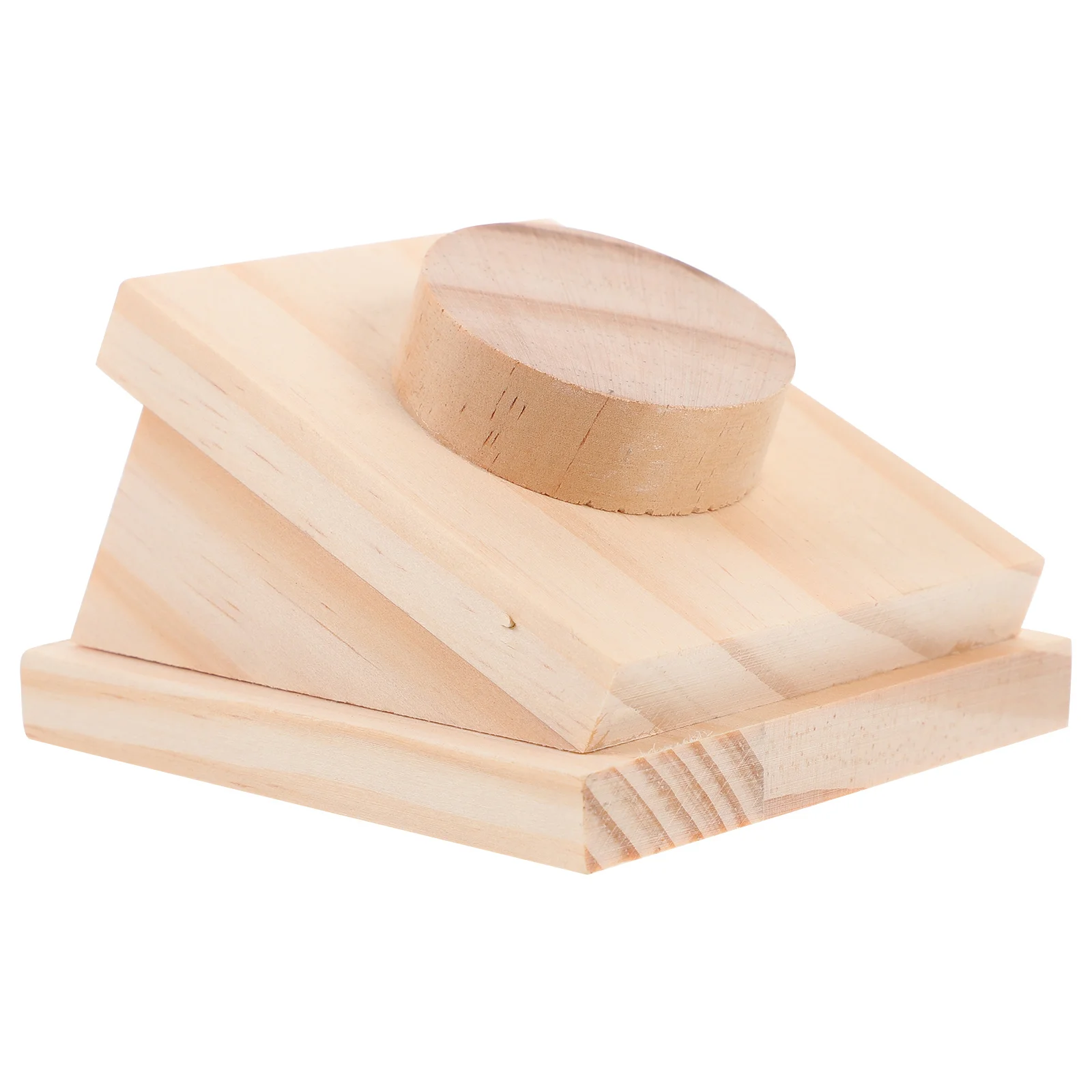 Bracelet Display Stand Wooden Jewelry Organizer Elegantly Showcase Watches Bangles Rings Elegant Design Scratch Resistant