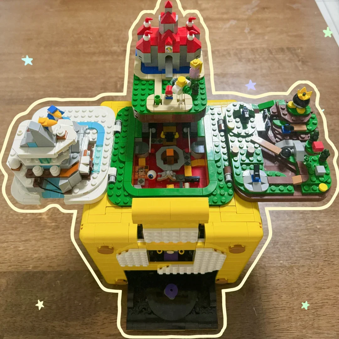 

New MOC box model building block display piece for boys and girls as a holiday gift