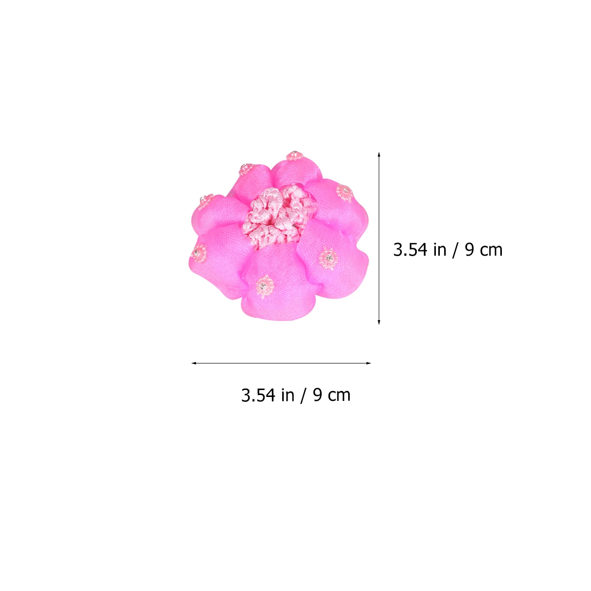 

5pcs Snoods High Quality Material Kids Girls Stage Headdress Performance Headwear Elastic Hair Nets