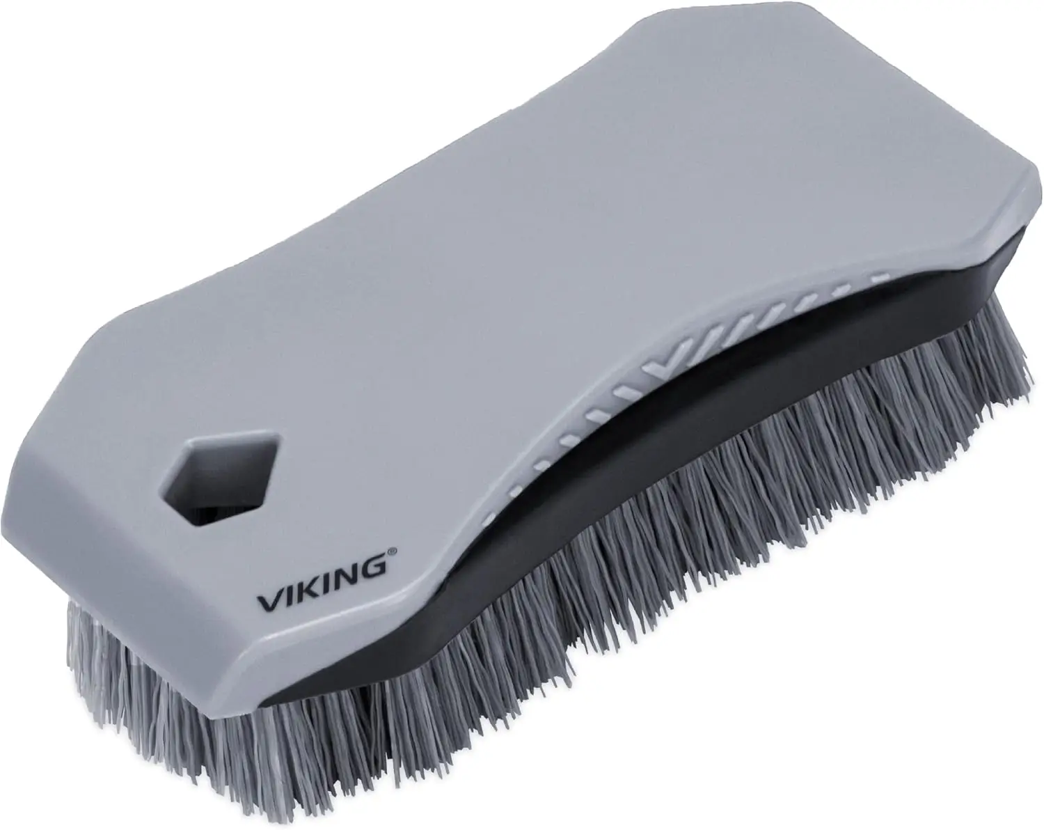 

Carpet Cleaning and Scrub Brush for Floor Mats, Cleaning Brush for Car Interior and Home, Grey, 6.4 x 2.8 x 1.8 Inch
