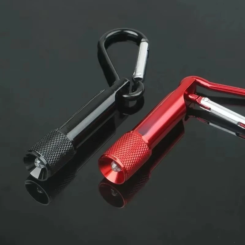 Mini Portable Torch Keychain Pendant with battery Light Small led flashlight Car Key Chain Pendant Key Ring mini flashlights