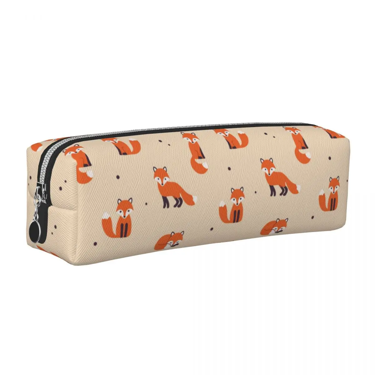 لطيف الثعلب الكرتون نمط مقلمة الثعالب الحيوان pencelcases حامل قلم أطفال حقيبة التخزين الكبيرة اللوازم المدرسية هدية القرطاسية