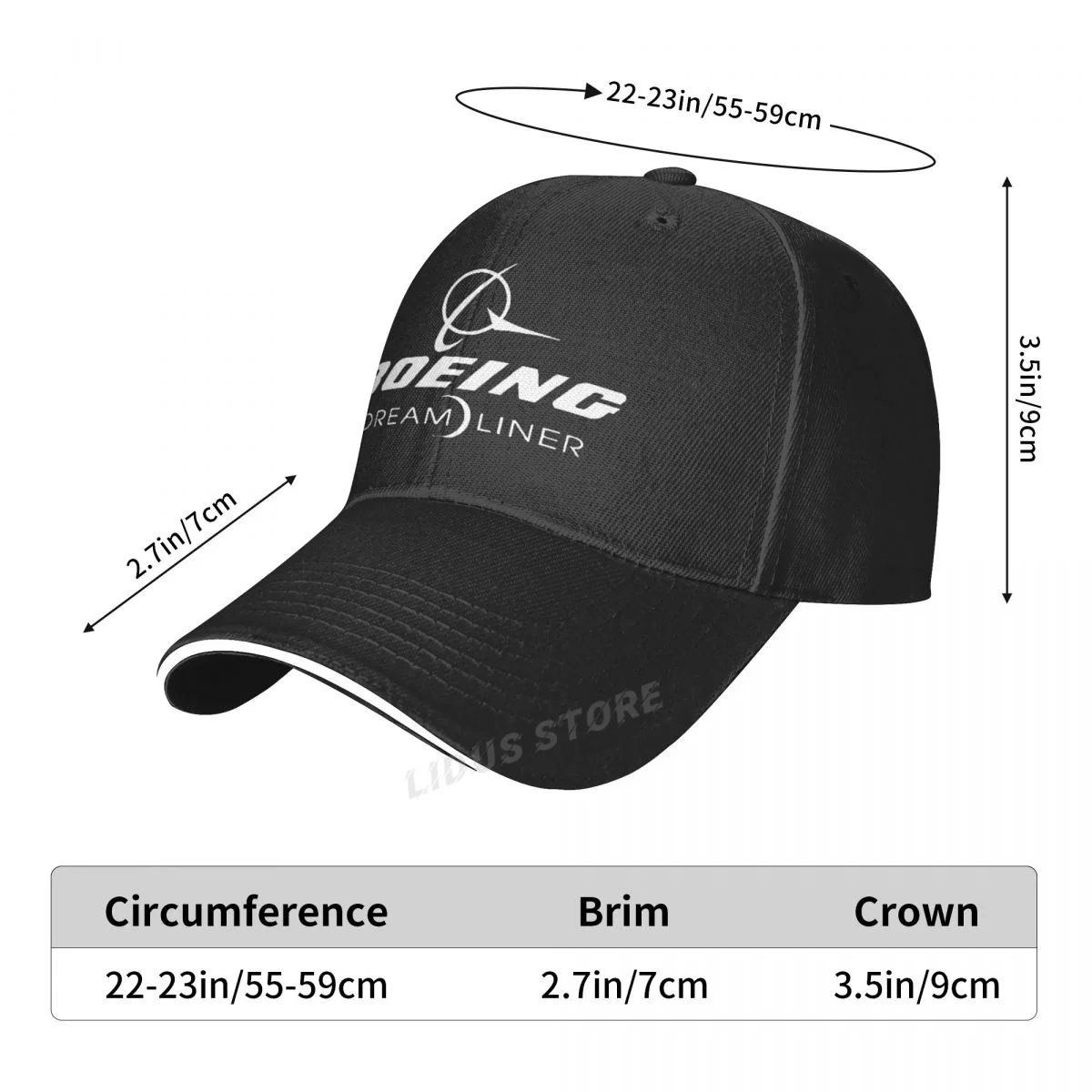 Boeing Baseball Cap Boeing 787 Boeing 787 Dreamliner Men Fashion Summer Print Hat Casual Outdoor Sports Men Women Snapback Hats