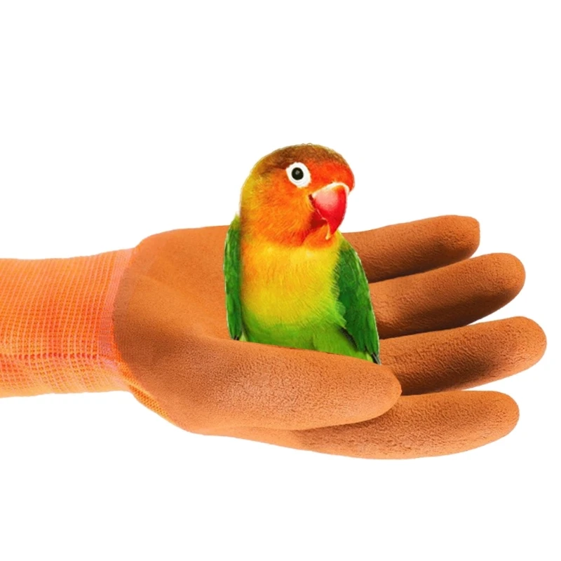 Protective Pet Gloves for Small Animal Bites Resistant and Soft Texture Secure Interaction Hamster Gloves