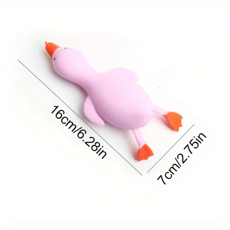 Funny Cute Stretchy Soft Duck Squishy Toys Squeeze Stress Relief Toys Squishy Fidget Toys Party Favors Kids Birthday Gift