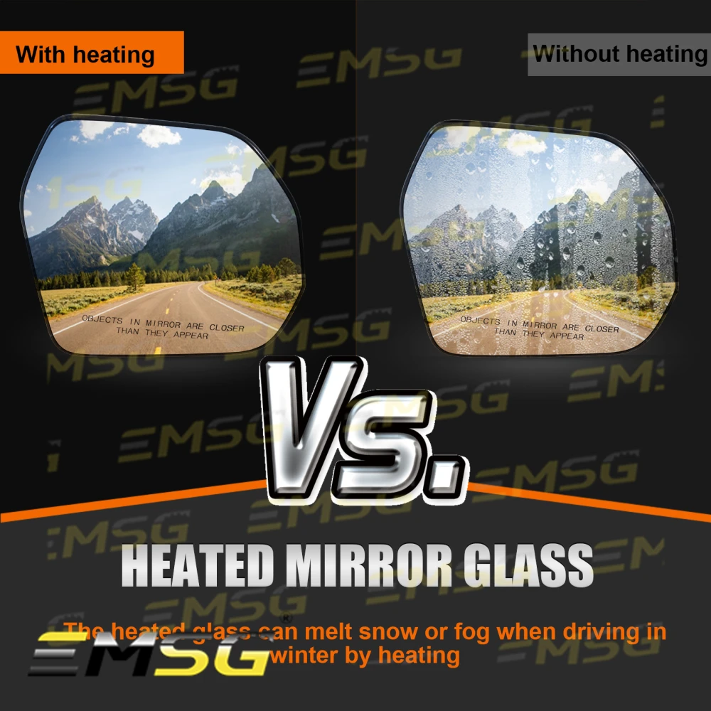 Heated Rearview Mirror Glass For Toyota Sequoia 2023 2024 2025 Tundra 2022 2023 2024 2025 Car Accessories Door Lens 879070C010 5