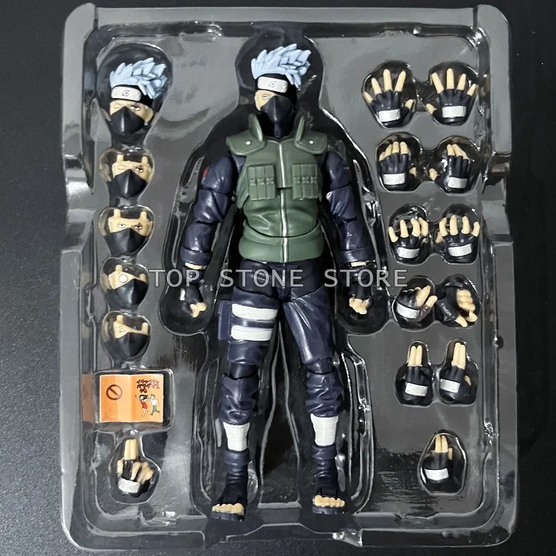 Figura de Acción de NARUTO Shippuden, SHF Hatake Kakashi, Figuras de PVC de Colección, Figura de Anime Kakashi Articulada, Modelo de Juguete