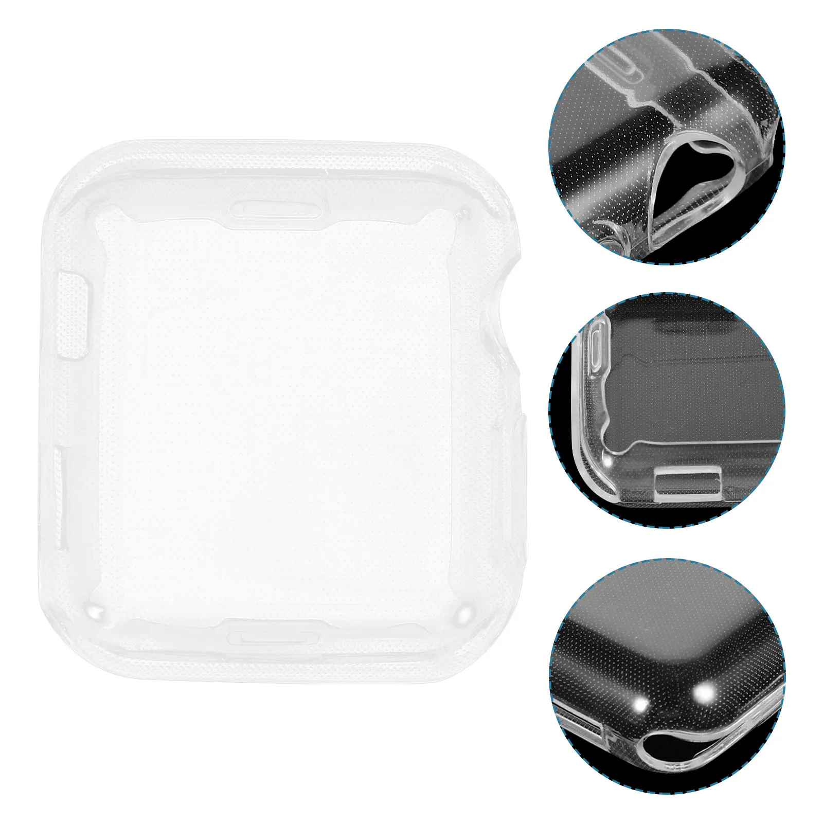 

38Mm Premium PU Watch Protector Cover for 2 3 Extra Slim Dual Layer Protection Scratch Break Resistant Watch