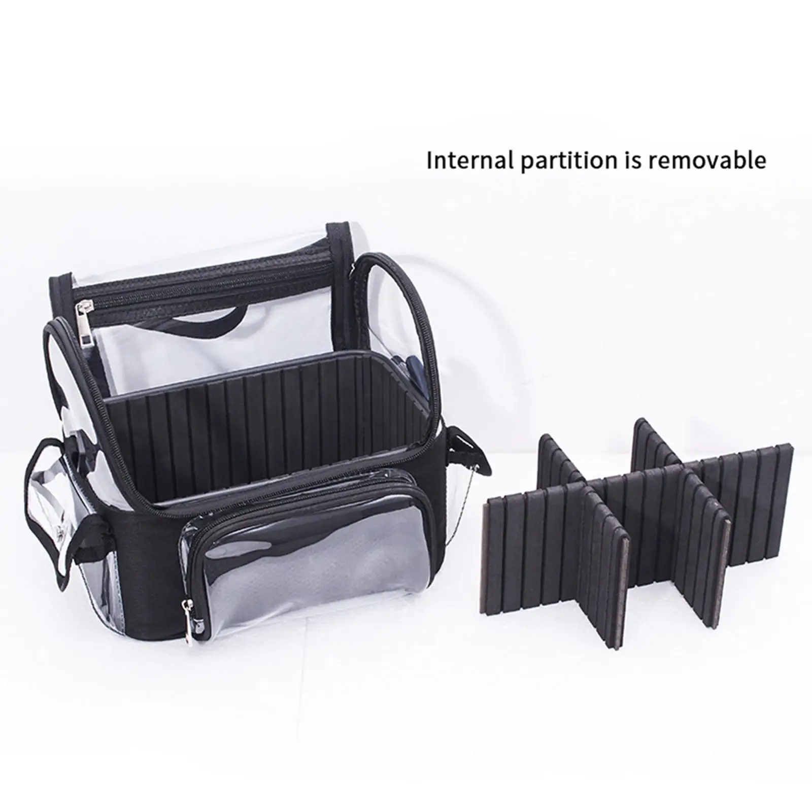 Clear Cosmetic Makeup Bag Travel Toiletry Bag for Suitcase Home Hand Luggage