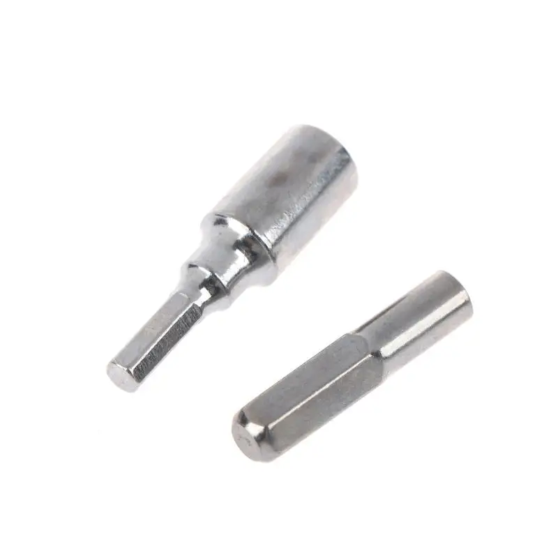 1/2Pcs Hex Shank 6.35mm To 4mm Insert Bit Adapter Socket Magnetic Holder Tools For Screwdriver Drill Bits Repair Phone Camera