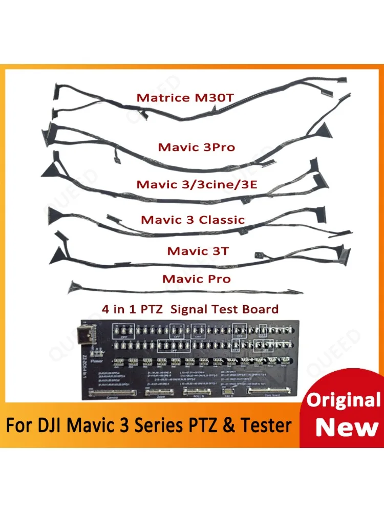 Płytka testowa kabla sygnałowego gimbala PTZ jest odpowiednia do części naprawczych narzędzi testowych DJI Mavic 3/3T/3Pro/3Cine/3Classic/M30T/Mavic Pro — zdjęcie produktu 7