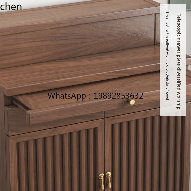 

Solid Wood Tibetan Table Incense Case Household Buddhist Hall New Chinese Buddhist Table Modern Table