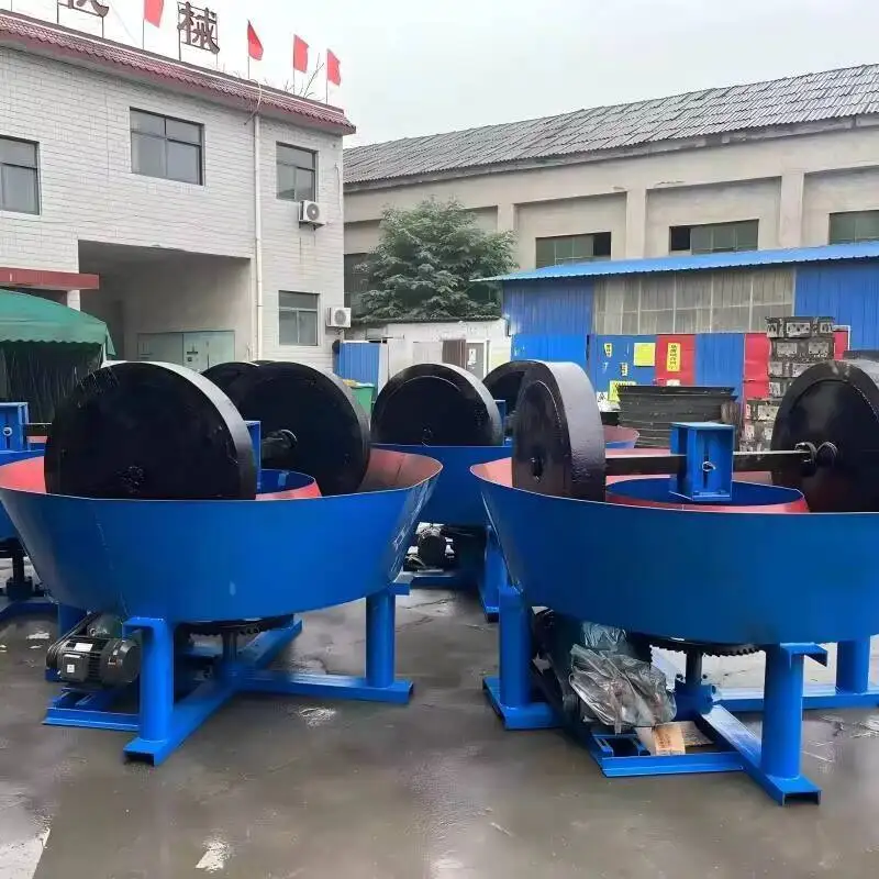 

Заводская цена Золотая трехколесная мокрая кастрюля Мельница Золотая фрезерная шлифовальная машина