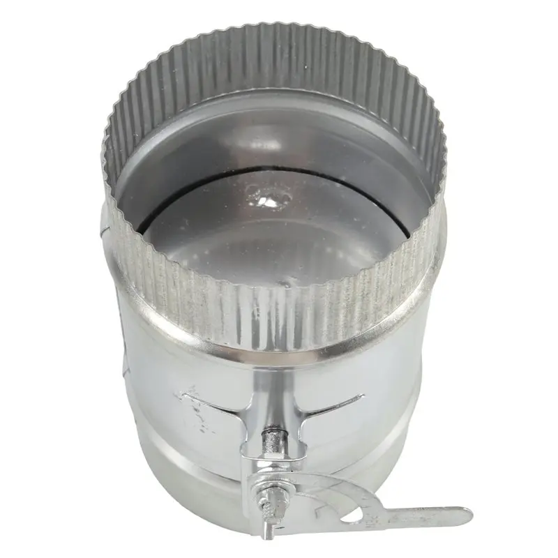 ABSS-4Inch HVAC Duct Manual Volume Damper With Sleeve Galvanized Adjustable Air Flow Duct Hvacair Balance For HVAC,Range Hood Du