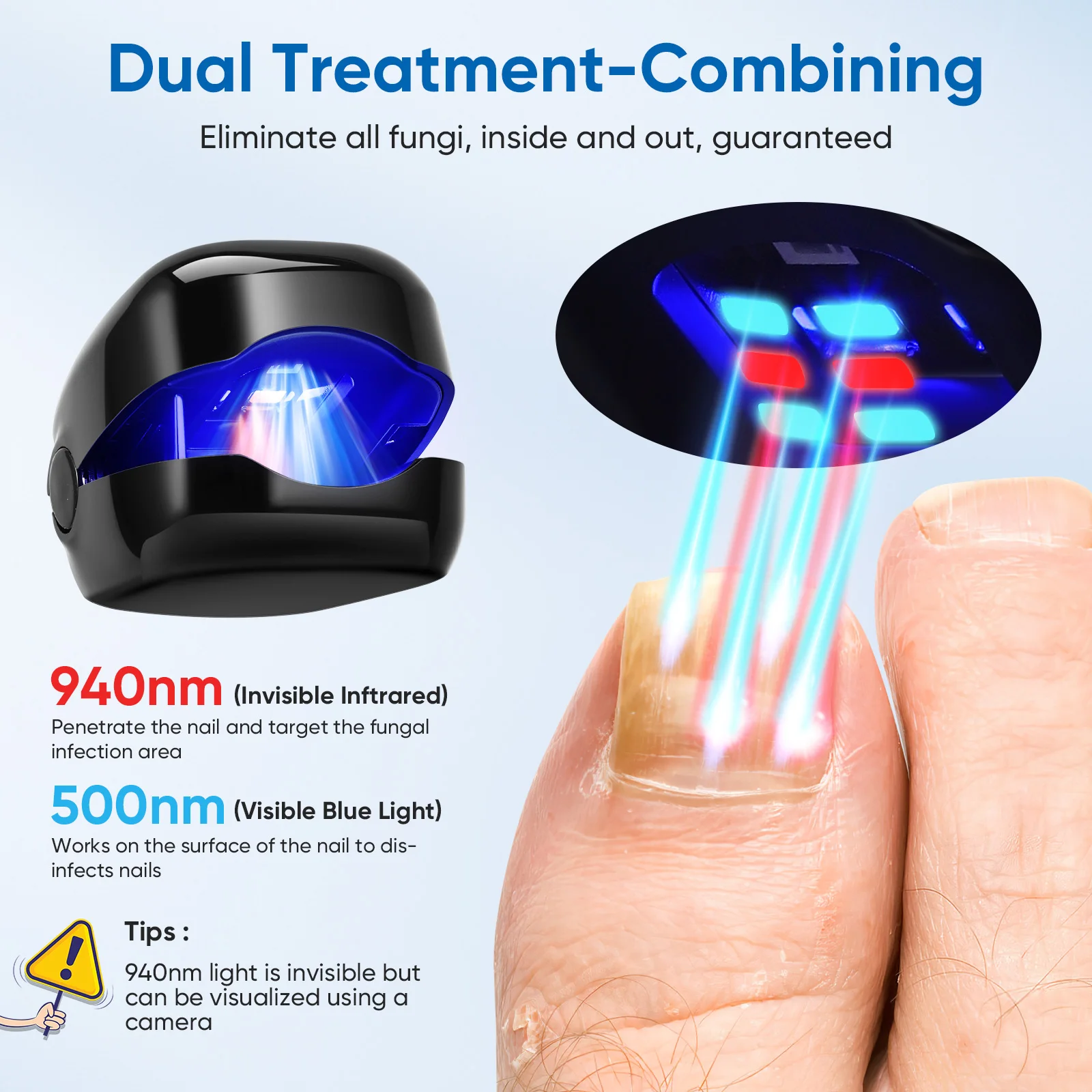 Zwarte Schimmel Nagel Laser Apparaat Reparatie Nagels Schimmel Onychomycose Nagel Schimmel Reiniging Laser Apparaat Voet Nagelverzorging Gereedschap