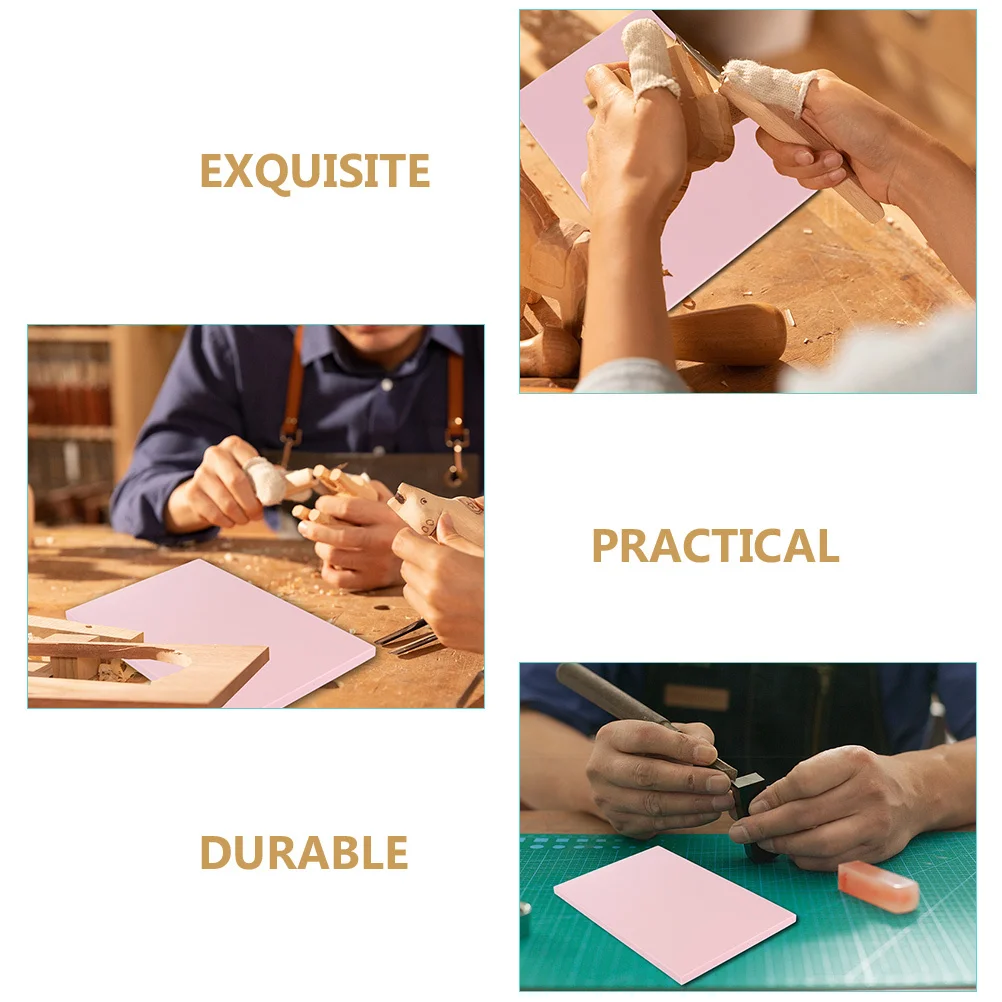 4 قطعة كتل نحت المطاط دائم مادة Tpr DIY نحت المطاط Stamps لسكرابوكينغ بطاقات بريدية بطاقات دعوة DIY بها بنفسك #4