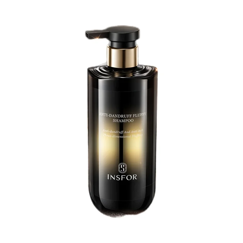 INSFOR Anti Dandruff Shampoo, Oil Control Volumizing, Soothes Itchy Scalp, Smooth & Anti-Frizz