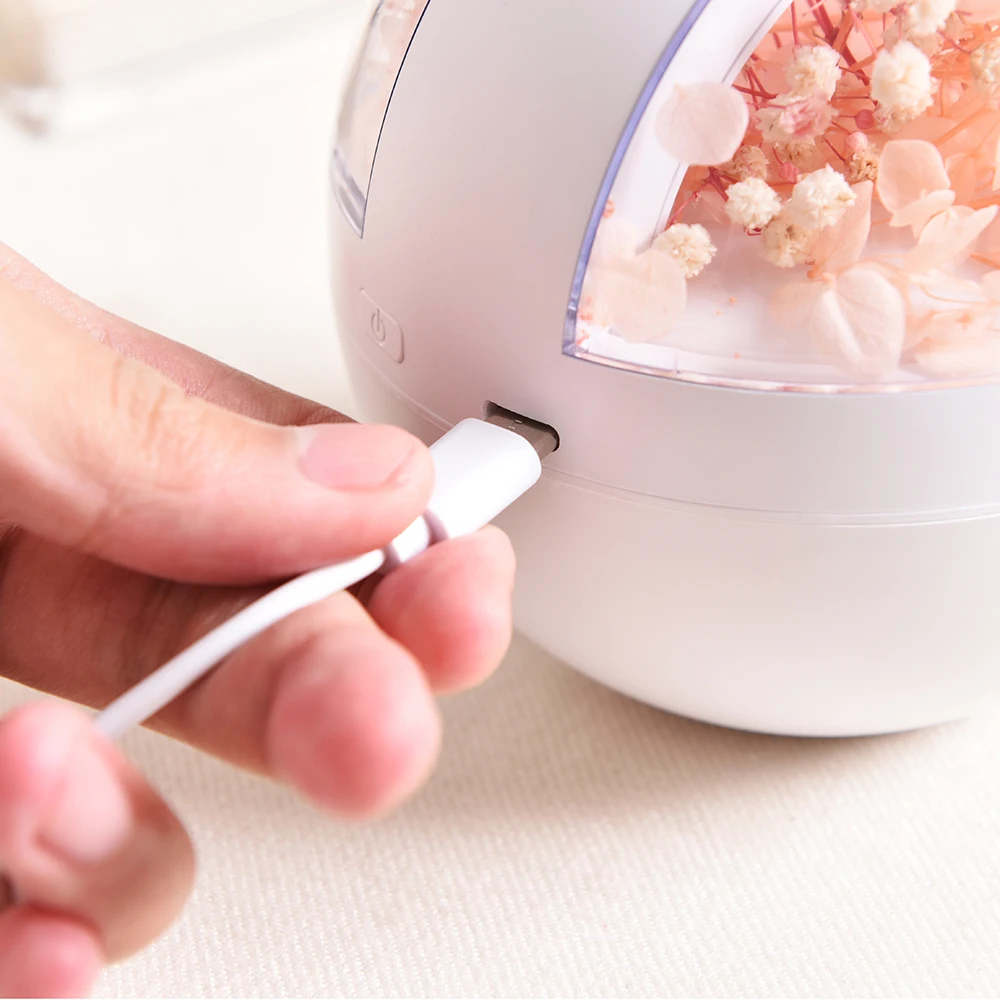 USB بالموجات فوق الصوتية بخاخ ضباب بارد زيت طبيعي العطر 200 مللي منزل صغير الخشب الحبوب الهواء المرطب الكهربائية الهواء ناشر رائحة #4