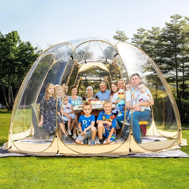 

Pop up Bubble Tent Igloo Star ,Proposal Courtyard DIY Weatherproof Pod, Weatherproof Cold Proof Transparent Camping