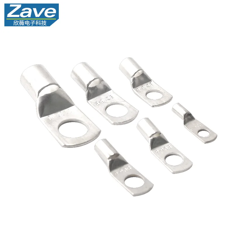 Crimp Terminal SC Fork-Type Wire Terminal, Purple Copper Cable Lug, Wire Lug, Crimp Wire Terminal, Copper Lug, Copper Connector