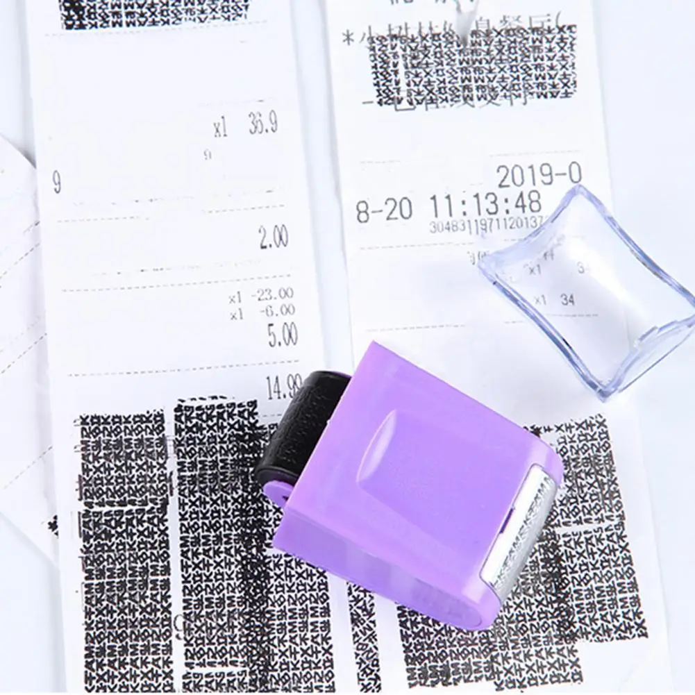 ID rol privasi, ramah lingkungan portabel tahan air penjaga informasi pribadi rol segel privasi