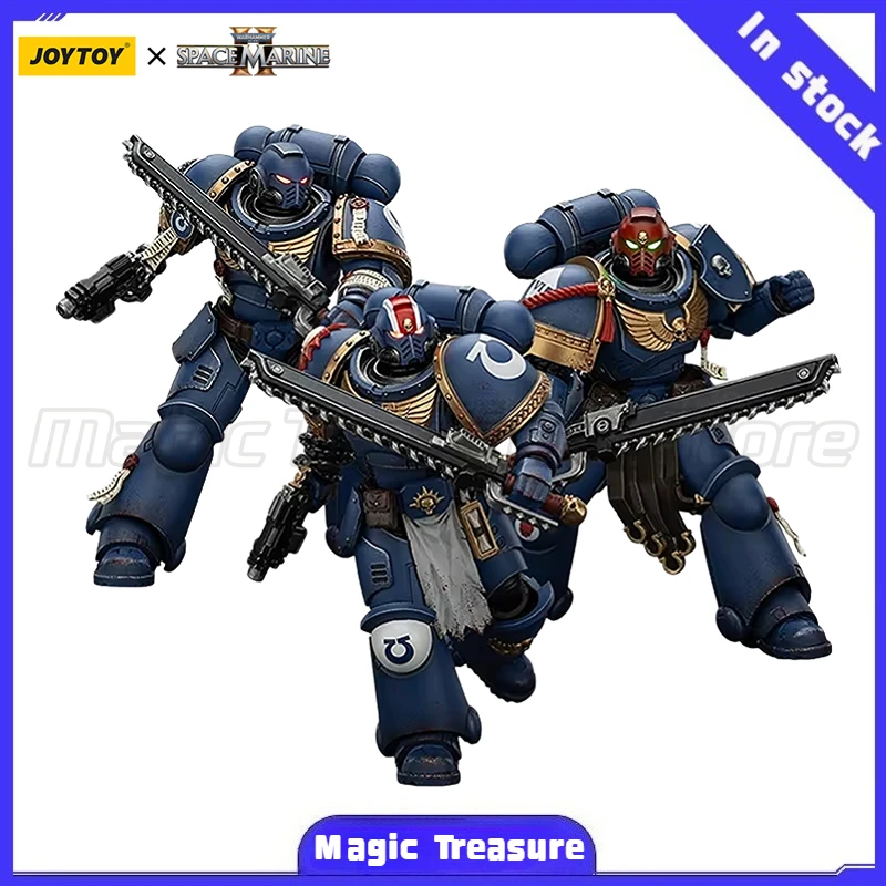 

【MT】JOYTOY 1/18 Action Figure Warhammer 40K Ultramarines Lieutenant Titus\Gadriel\Chairon-Collectors Edition Nothing