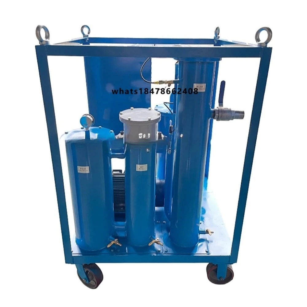 New Hydraulic Gear Oil Cleaning Machine with Online Particle Counter NAS/ISO 8 gal Capacity 25 L/min Flow