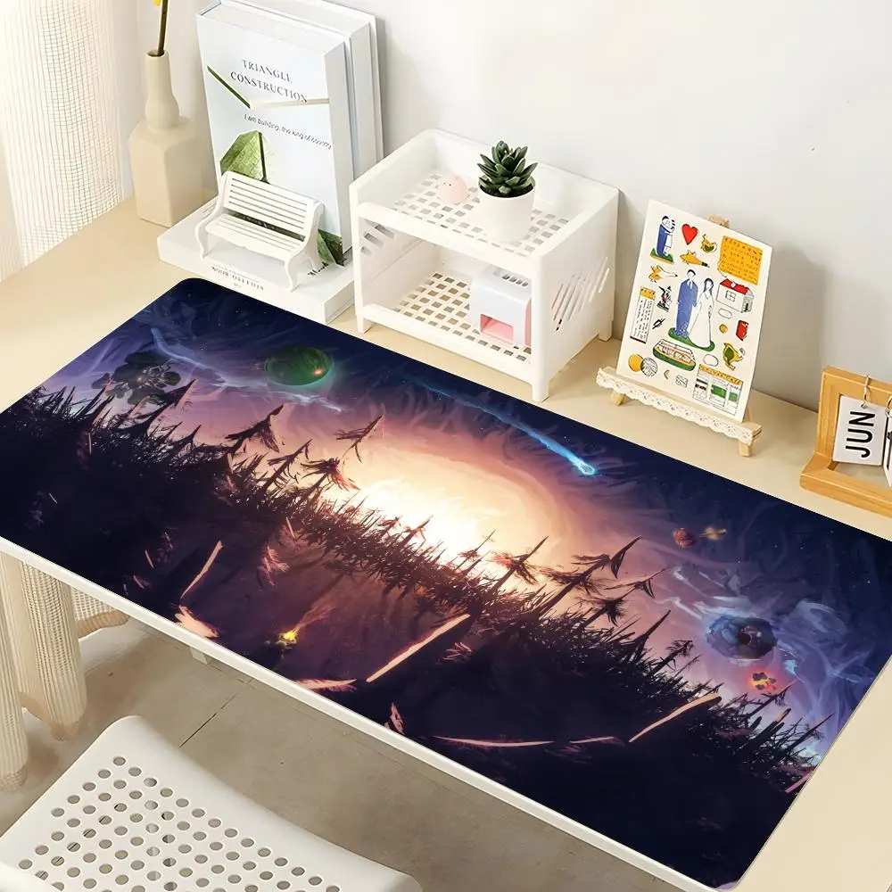 

Gamer Outer Wilds Mouse Pad Gaming Mousepad Large 900x400X2mm MouseMat Gamer Mause Carpet PC Desk